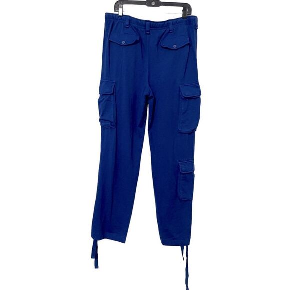 Polo Ralph Lauren Beachcomber Cargo Cotton Drawstring Pants Royal Blue NWT Sz M - Picture 2 of 14
